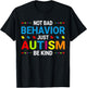 Funny Autism Awareness Support Autistic Kids Toddler Boys T-Shirt - T-Shirt | Black