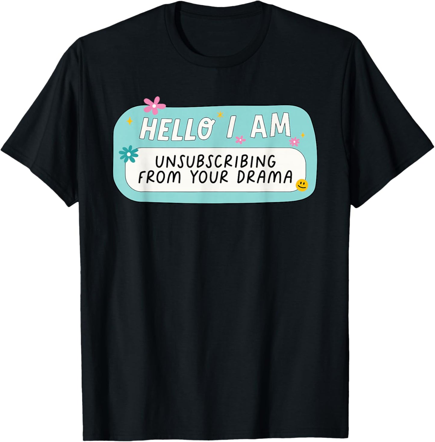 Funny Design T-Shirt - T-Shirt | Black