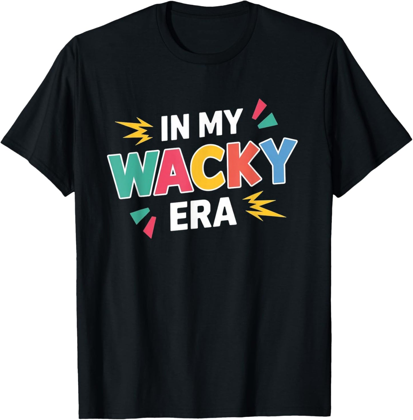 in My Wacky Era Kids and Teachers | Mismatch Day Spirit Week T-Shirt - T-Shirt | Black