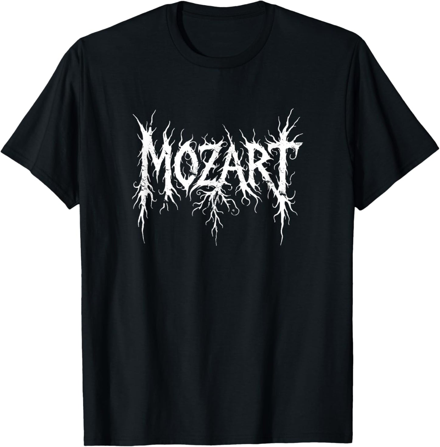 Classical Black Metal Logo Style Funny Extreme Music T-Shirt - T-Shirt | Black