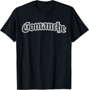Comanche Native American Indian T-Shirt - T-Shirt | Black