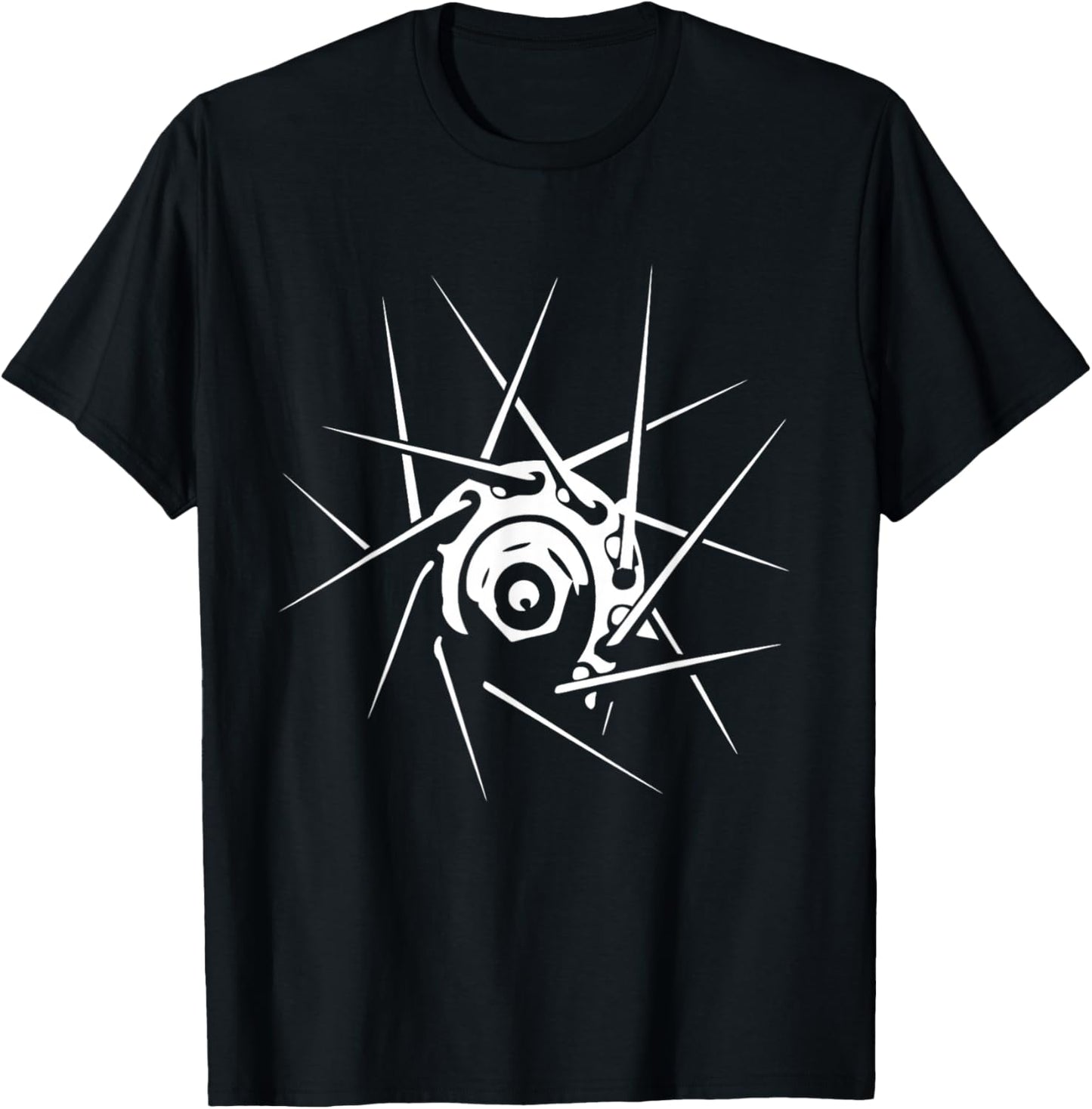 Bicycle Spokes Hub Cycling Wheel Art Men Women Kids T-Shirt - T-Shirt | Black