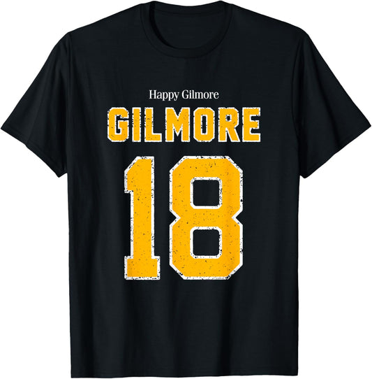 Happy Gilmore 30th Anniversary Jersey T-Shirt - T-Shirt | Black