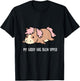 Funny Horse Meme Kawaii Sarcastic Humor Women Girls T-Shirt - T-Shirt | Black