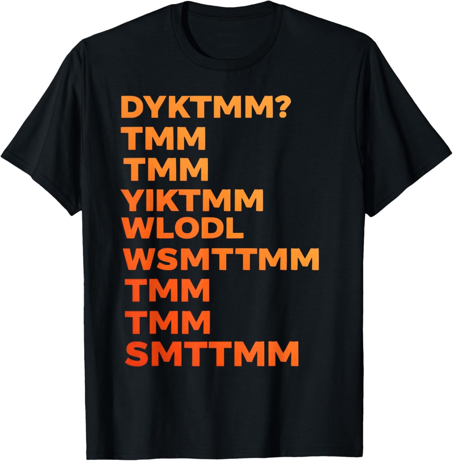 Do You Know The Muffin Man? DYKTMM? Funny Nostalgic Quotes T-Shirt - T-Shirt | Black