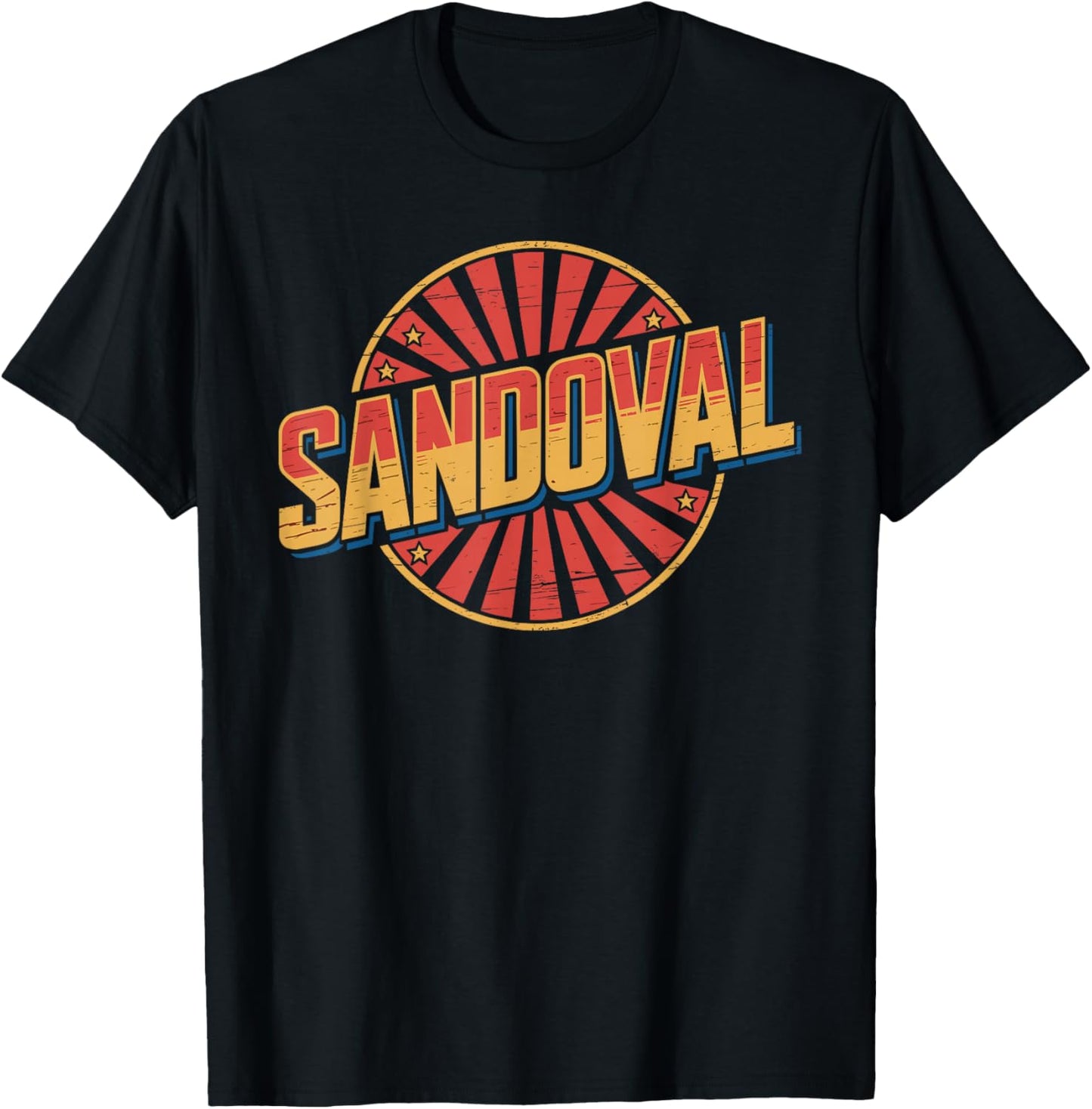 Shirt That Says Sandoval Simple County Sandoval T-Shirt - T-Shirt | Black