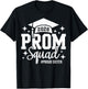Prom Squad 2026 Proud Sister Graduate Prom Class of 2026 T-Shirt - T-Shirt | Black