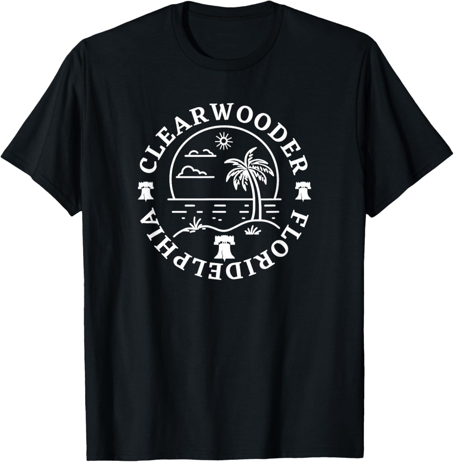 Clearwooder Funny Philly Slang Philadelphia Clearwater FL T-Shirt - T-Shirt | Black