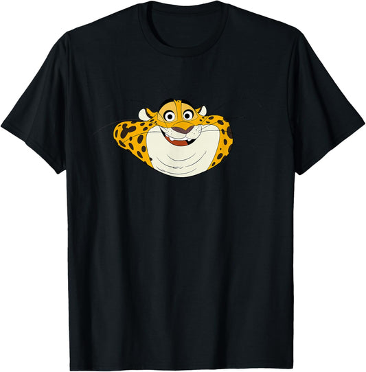 Disney Zootopia 2 Clawhauser Big Face Halloween Costume T-Shirt - T-Shirt | Black
