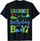 Grammie of The Birthday Boy Golf Sport Lover T-Shirt - T-Shirt | Black