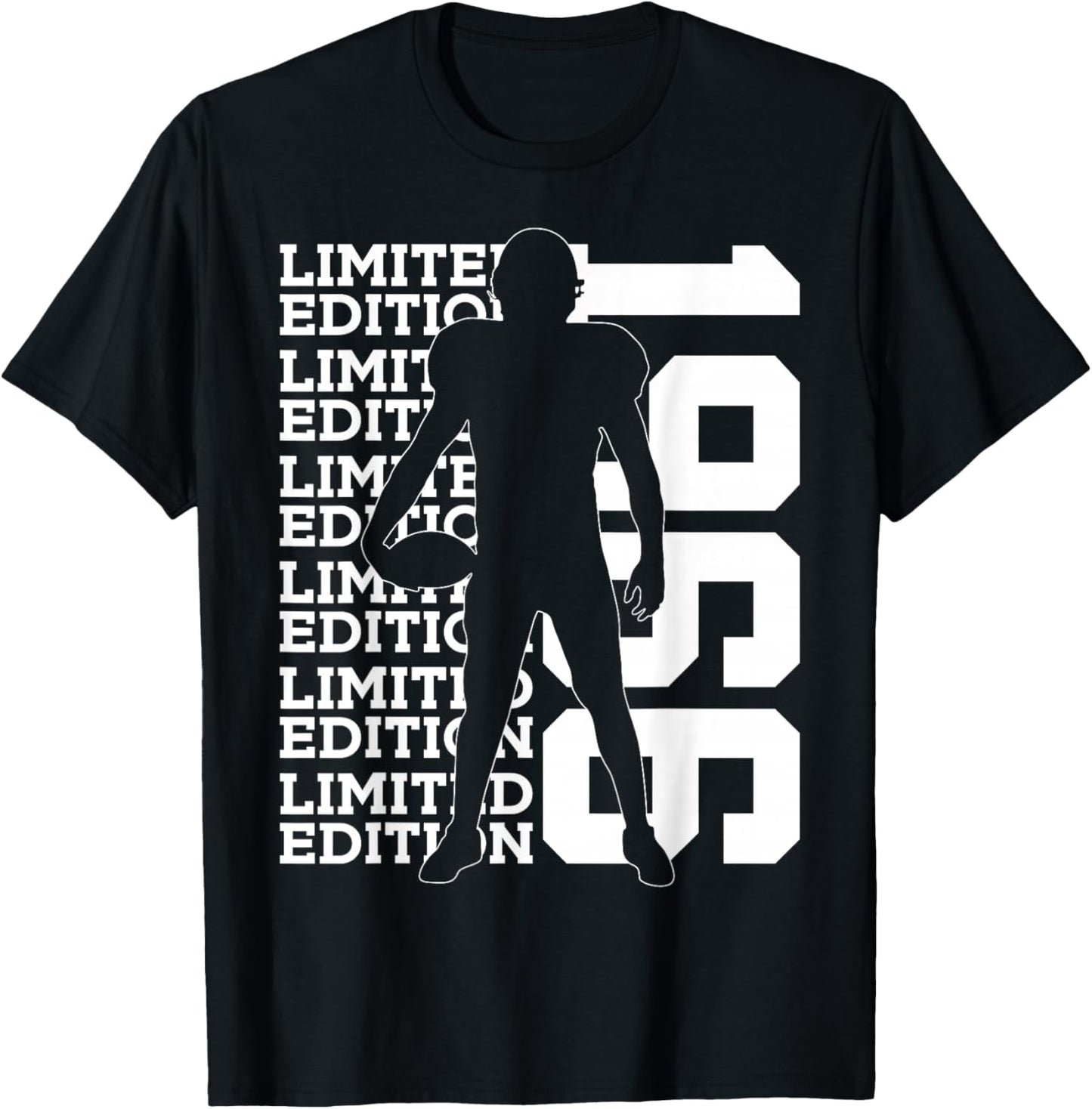 Limited Edition 1966 Football 60TH Birthday T-Shirt - T-Shirt | Black