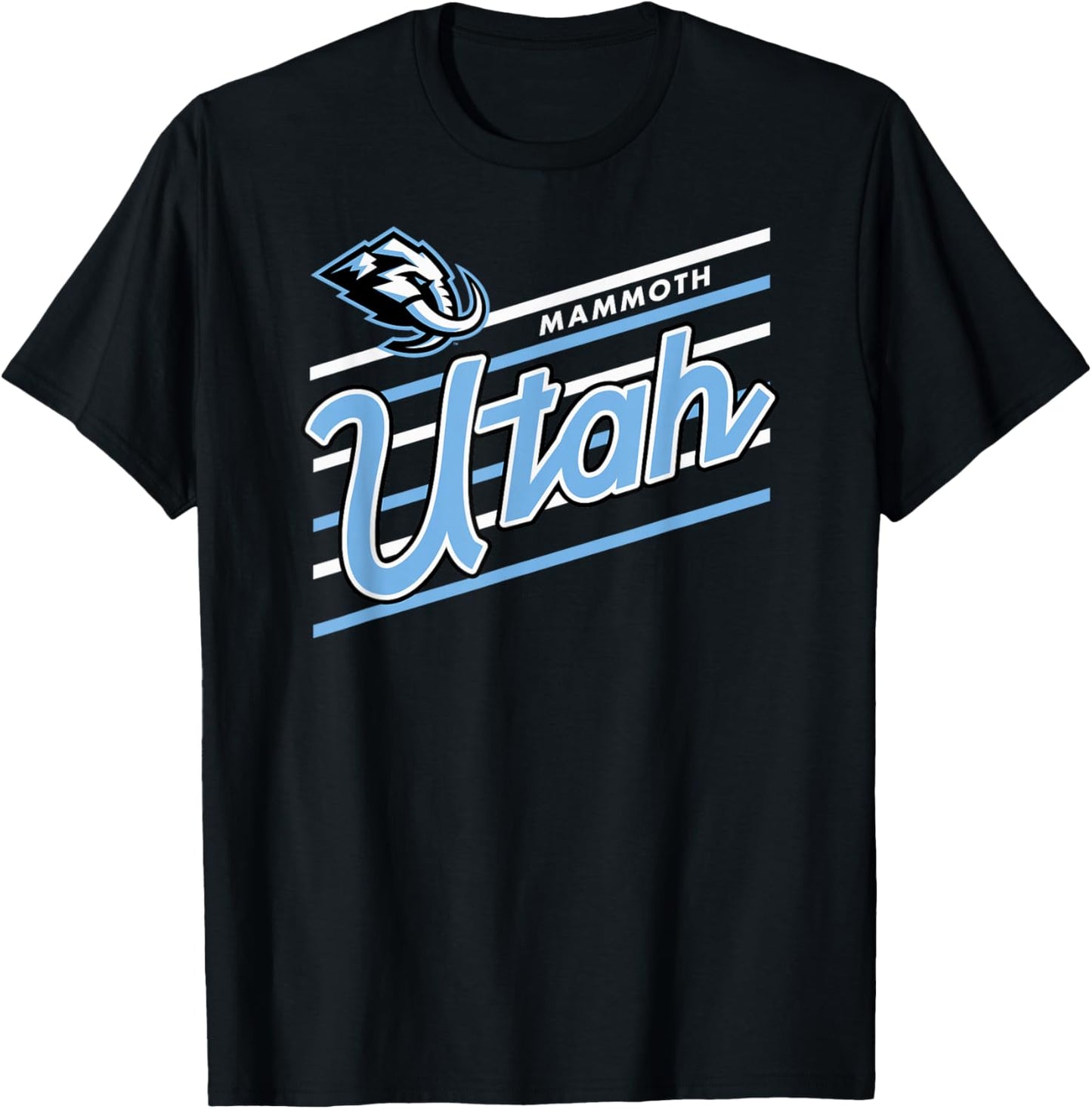 Retro Performer Dark Heather NHL Licensed T-Shirt - T-Shirt | Black