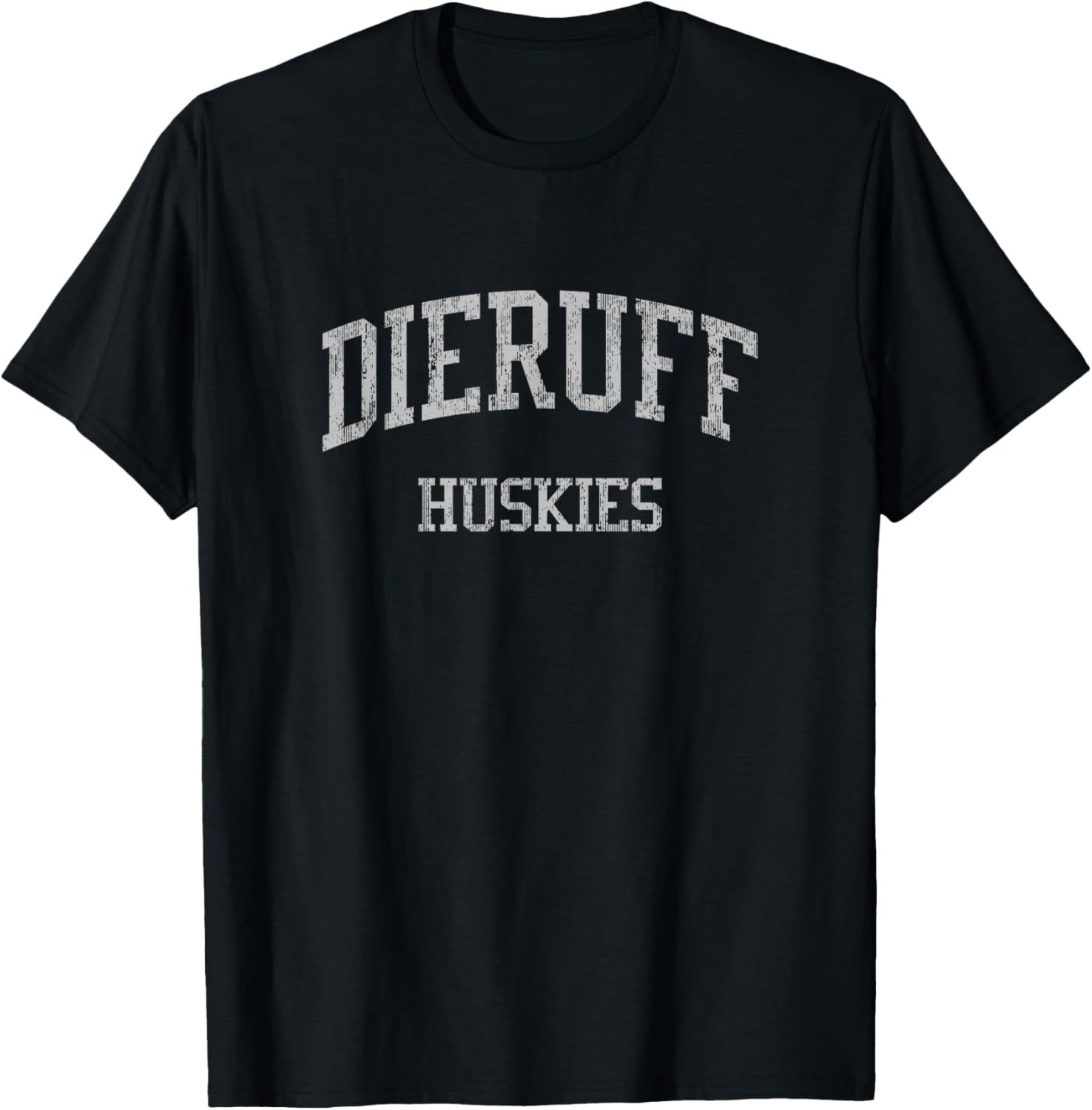 Dieruff High School HS Allentown PA Vintage Sports T-Shirt - T-Shirt | Black