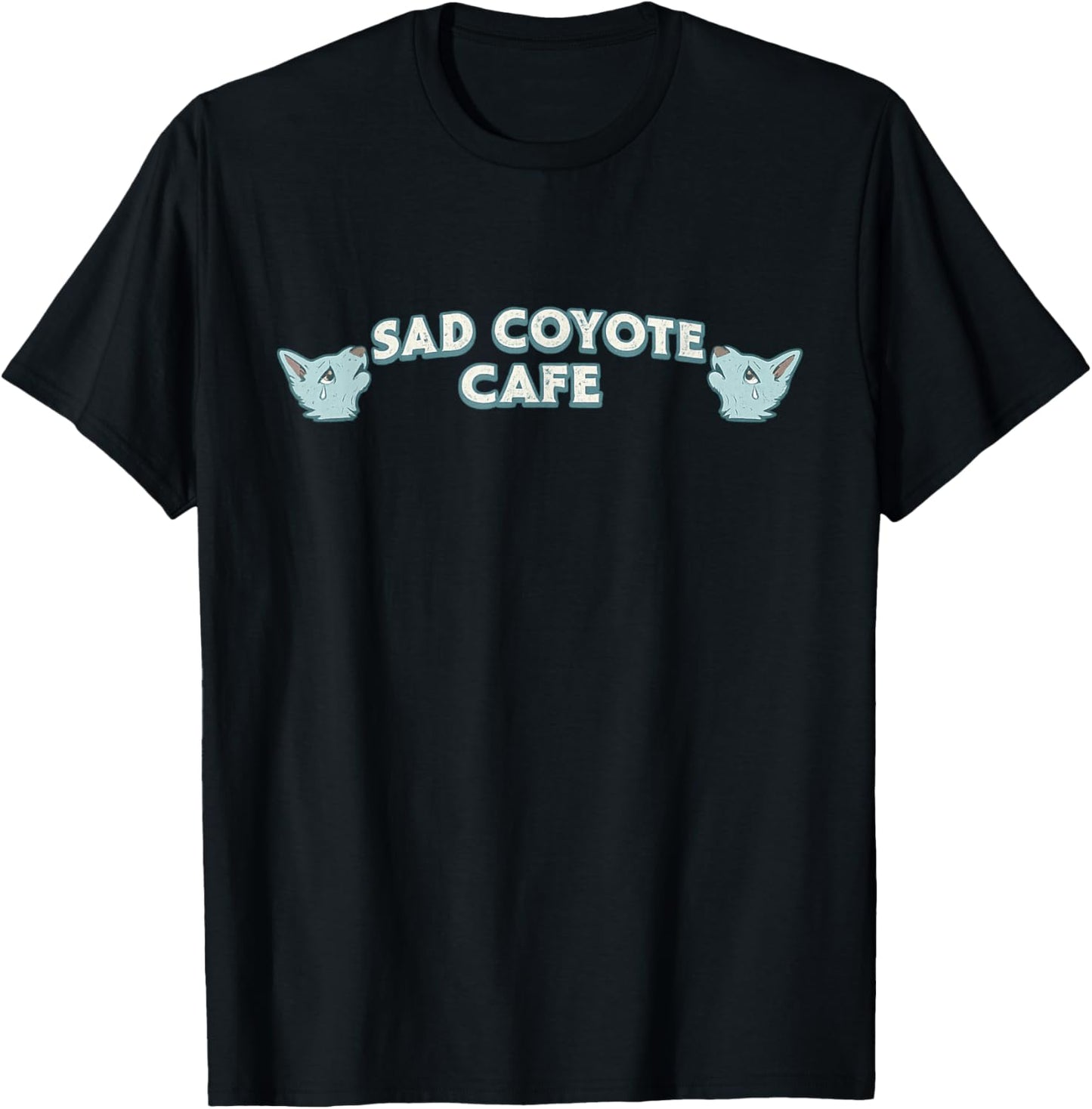 Sad Coyote Cafe T-Shirt - T-Shirt | Black
