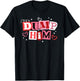 Dump Him Funny Anti Valentines Breakup T-Shirt - T-Shirt | Black