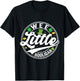 Wee Little Hooligan Clovers Shamrock Kids Irish St Patricks T-Shirt - T-Shirt | Black