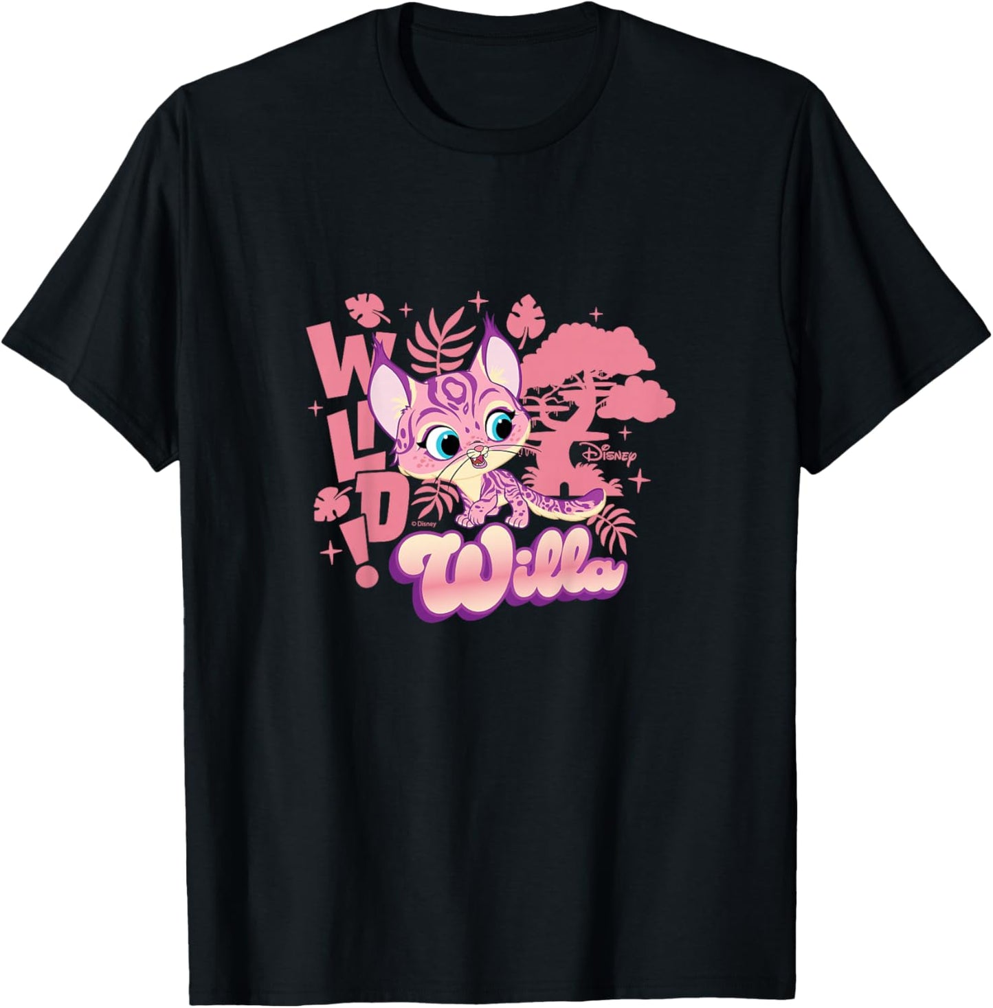 SuperKitties - Willa - Wild T-Shirt - T-Shirt | Black