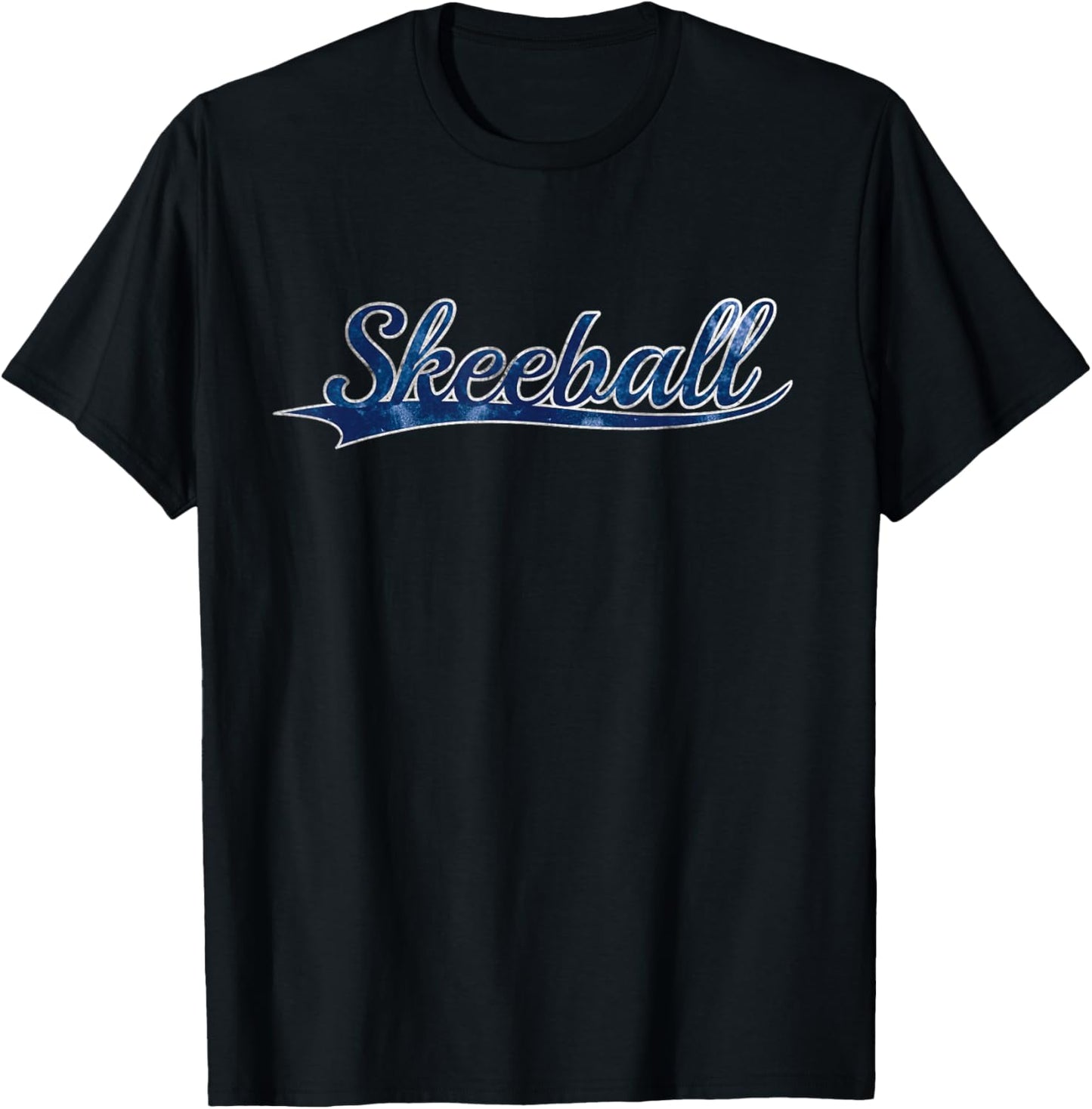 Skeeball Arcade Game Fun Game Vintage Varsity Throwback T-Shirt - T-Shirt | Black