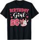 Cow 50th Birthday Girl Party Moo Barn Animal Farmyard Vet T-Shirt - T-Shirt | Black