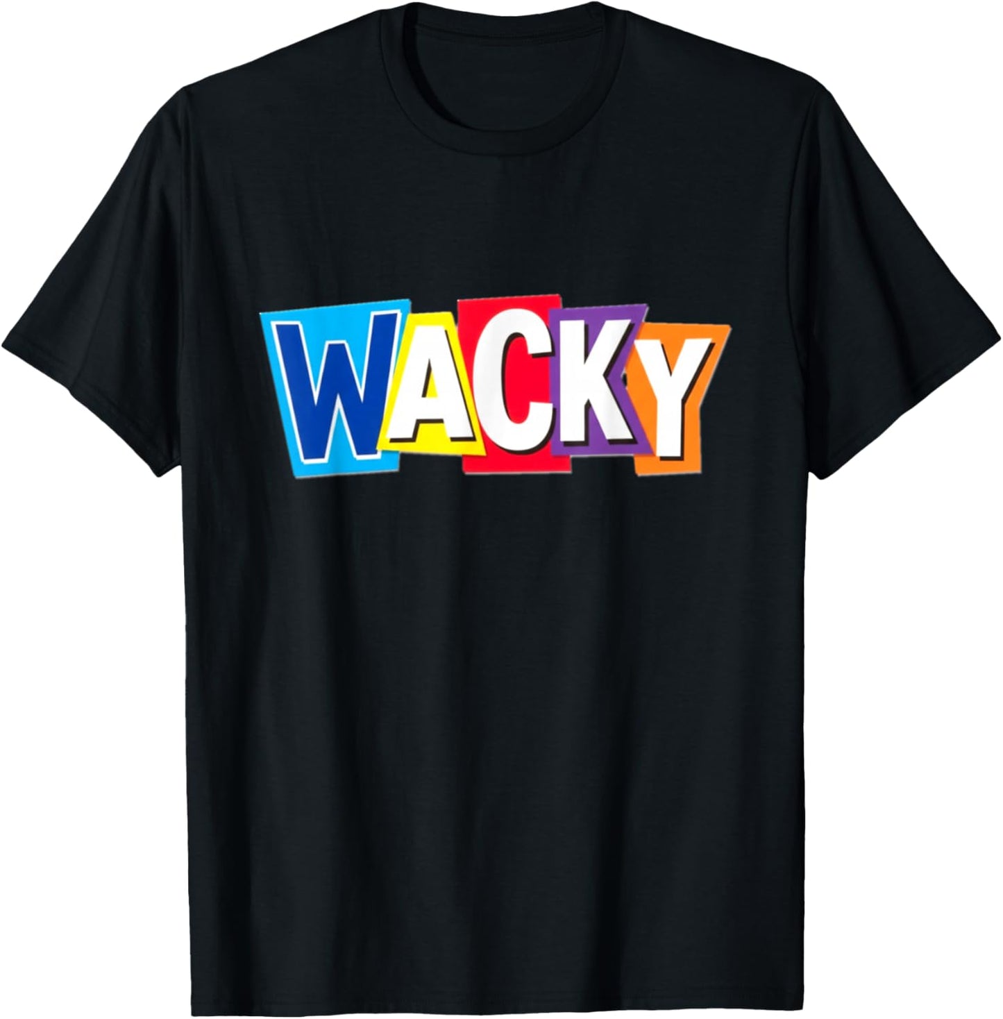 Wacky Costume Mismatch Day Outfit T-Shirt - T-Shirt | Black