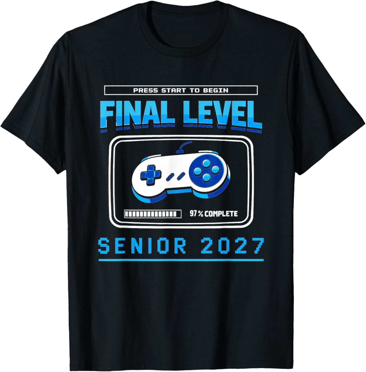 Senior 2027 Class of 2027 Senior T-Shirt - T-Shirt | Black