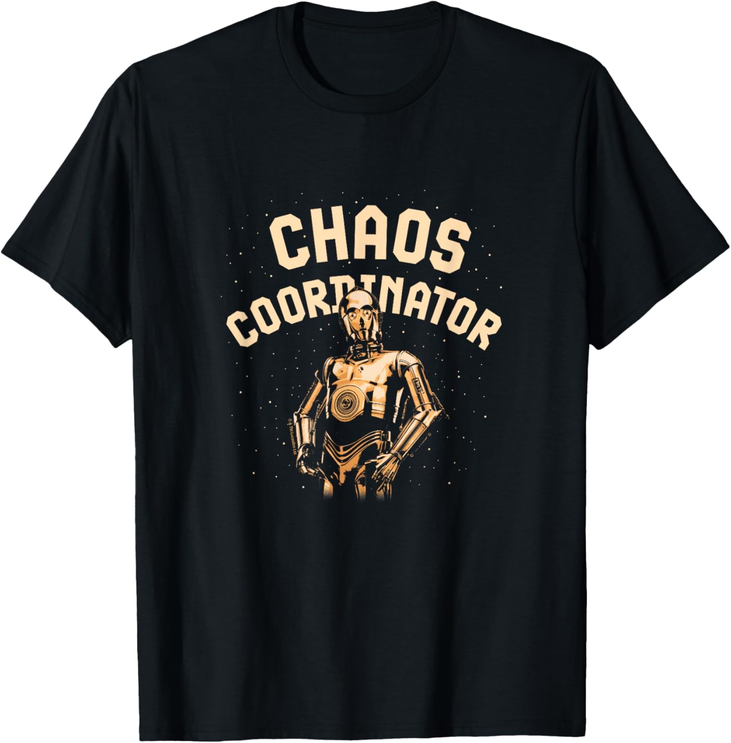 Star Wars - C3PO - Chaos Coordinator T-Shirt - T-Shirt | Black