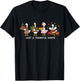 Just a Thankful Goose Silly Thanksgiving Fall T-Shirt - T-Shirt | Black