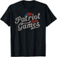 Retro Patriot Games 2026 Americana T-Shirt - T-Shirt | Black