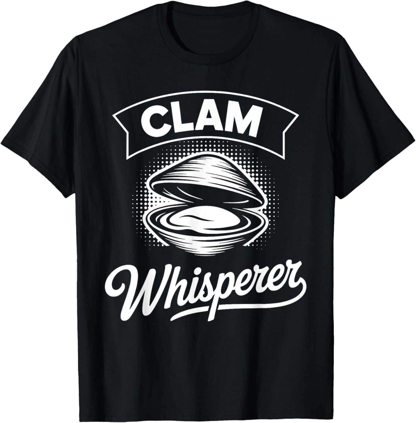 Funny Clam Digger Design Women Clam Digging Lover T-Shirt - T-Shirt | Black