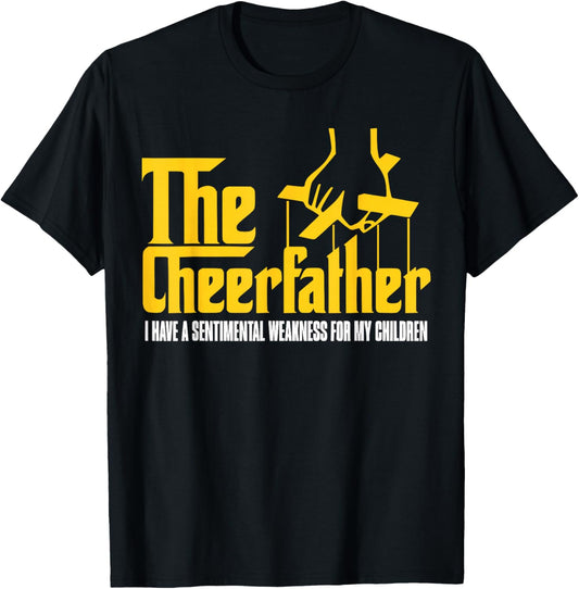 The CheerFather T-Shirt - T-Shirt | Black