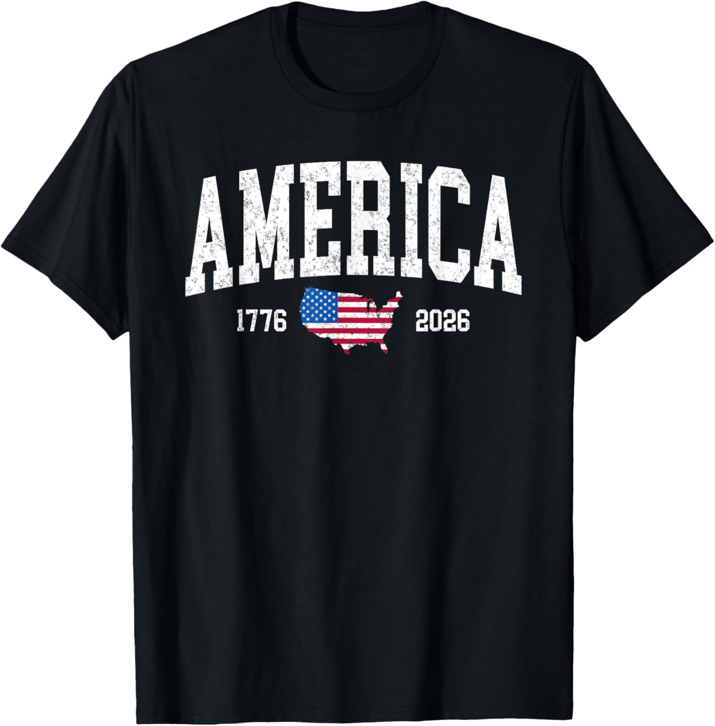 America 250 Anniversary of Independence 250th Birthday Men T-Shirt - T-Shirt | Black