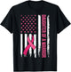 Daughter of A Warrior Breast Cancer Awareness Pink Ribbon T-Shirt - T-Shirt | Black