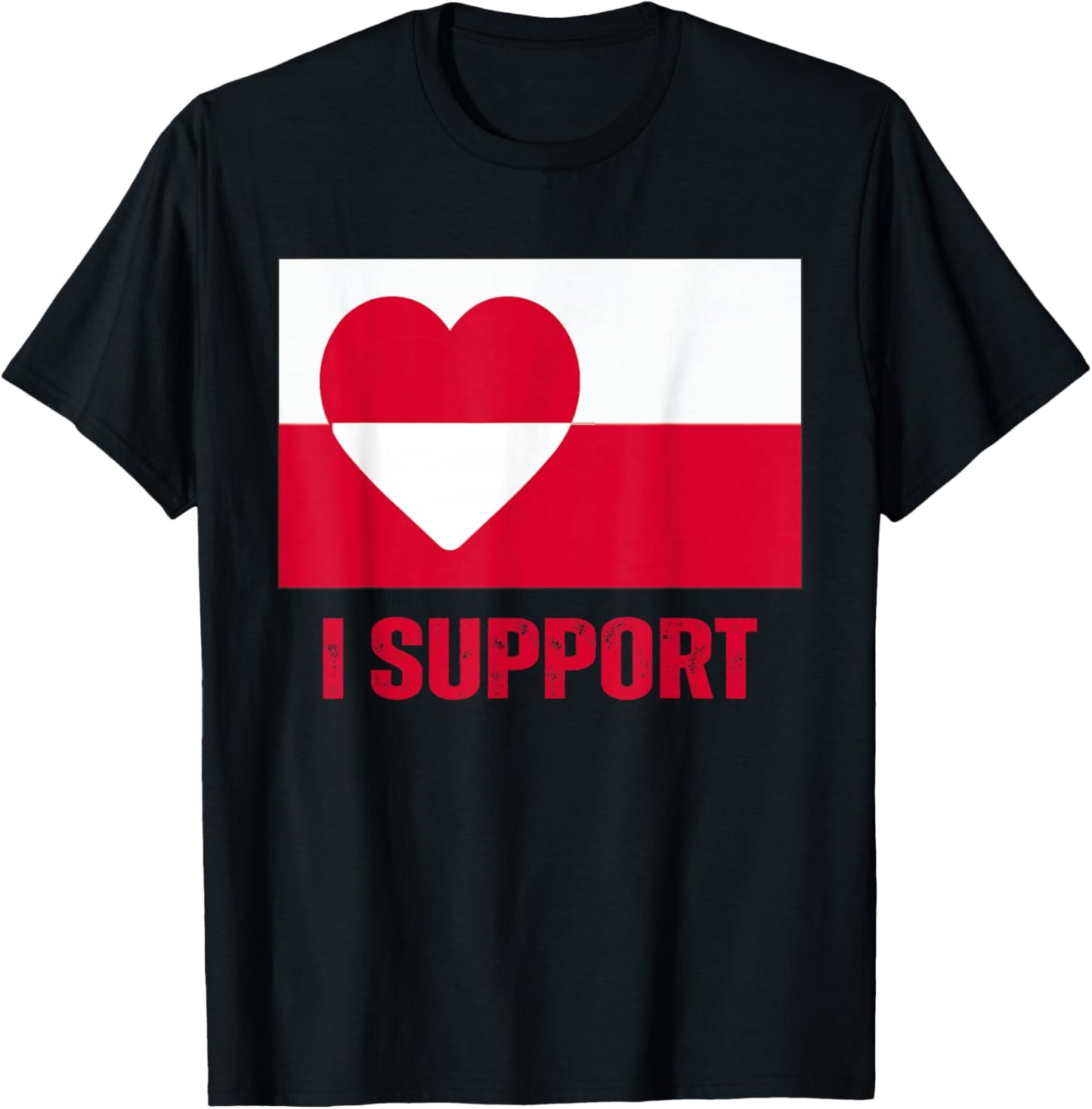 Denmark Greenland Flag is Not for Sale Support Danish Design T-Shirt - T-Shirt | Black