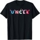 Disney Lilo & Stitch Uncle Birthday Gift Family Disney Trip T-Shirt - T-Shirt | Black