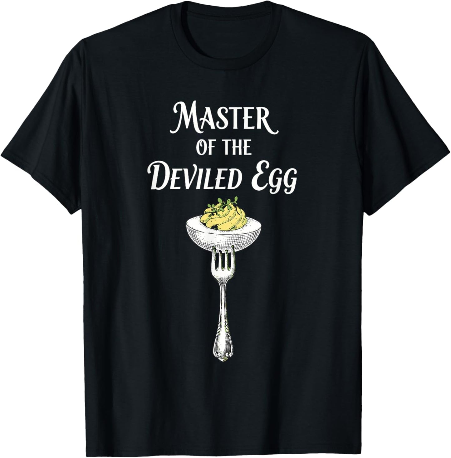Master of The Deviled Egg T-Shirt - T-Shirt | Black