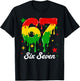 67 Dripping Black History Month African Six Seven Drip Meme T-Shirt - T-Shirt | Black
