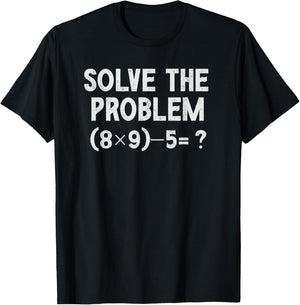 Funny 67 Meme PEMDAS Elementary Math Teacher Brainrot Joke T-Shirt - T-Shirt | Black