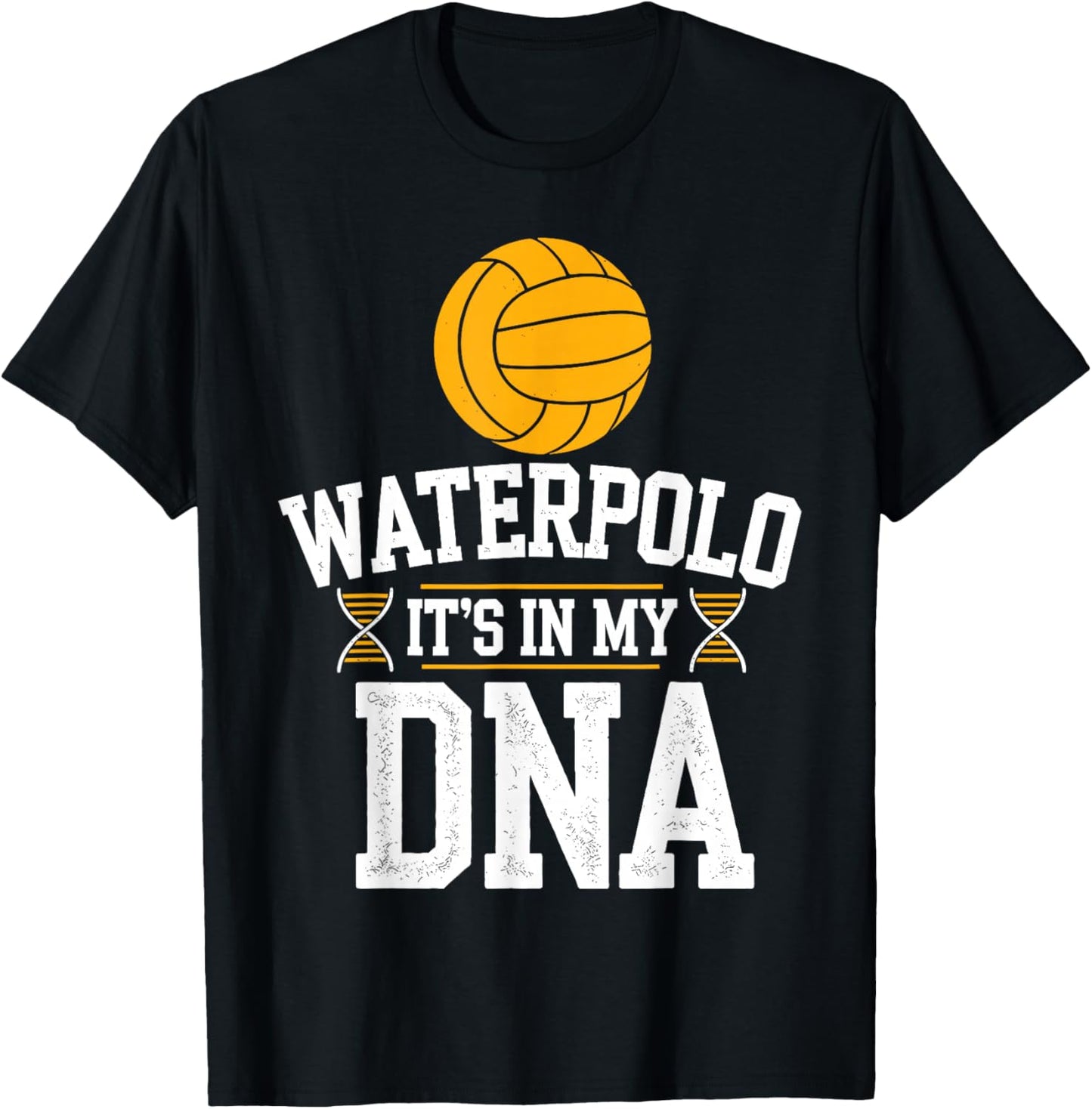 Funny Water Polo Art Women Gag Water Polo Player T-Shirt - T-Shirt | Black