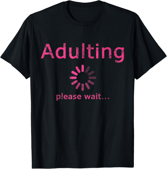 18th Birthday Girl Adulting It's My Eighteen Birthday T-Shirt - T-Shirt | Black