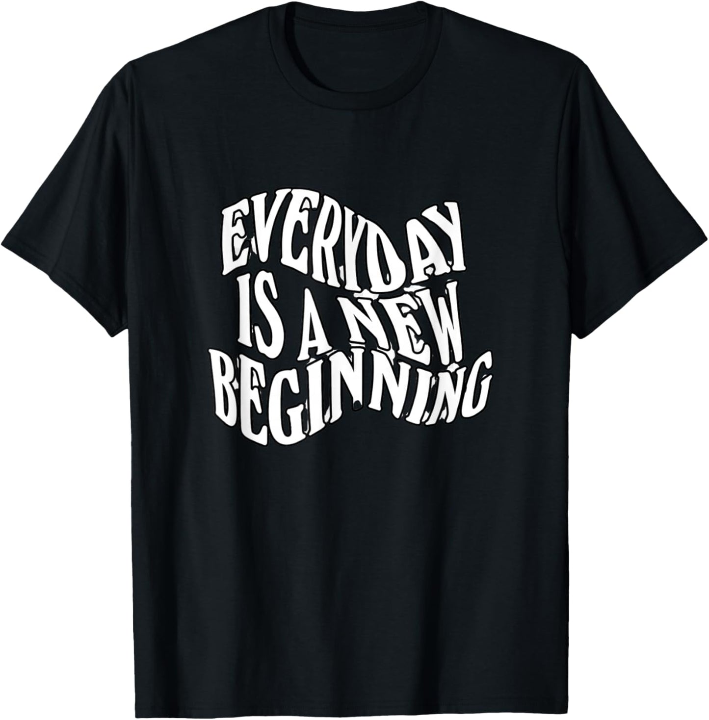 Inspirational and Motivational Quote T-Shirt - T-Shirt | Black