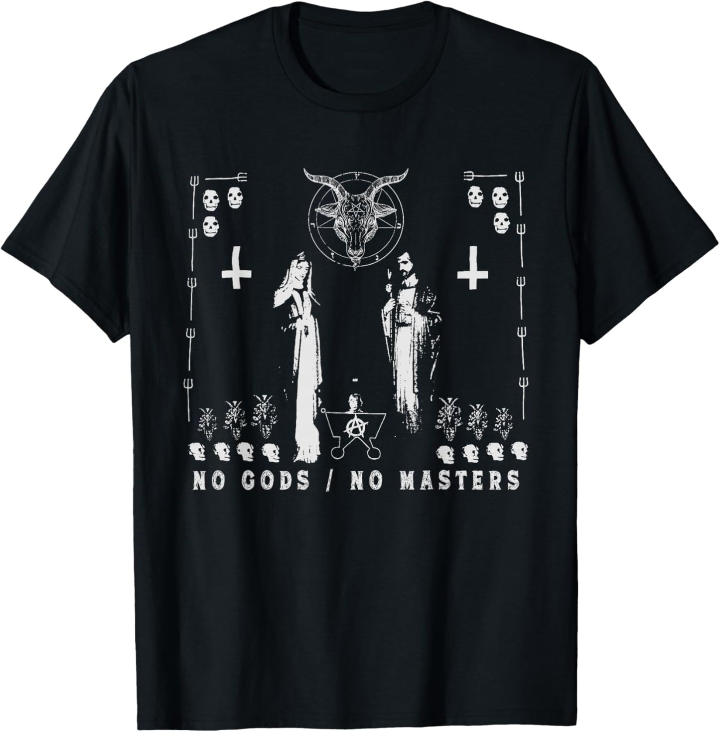Ni Dieu Ni Maitre | No Gods No Masters T-Shirt - T-Shirt | Black