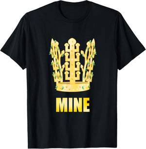 Korea Golden Crown King Silla Kingdom Royal Korean T-Shirt - T-Shirt | Black