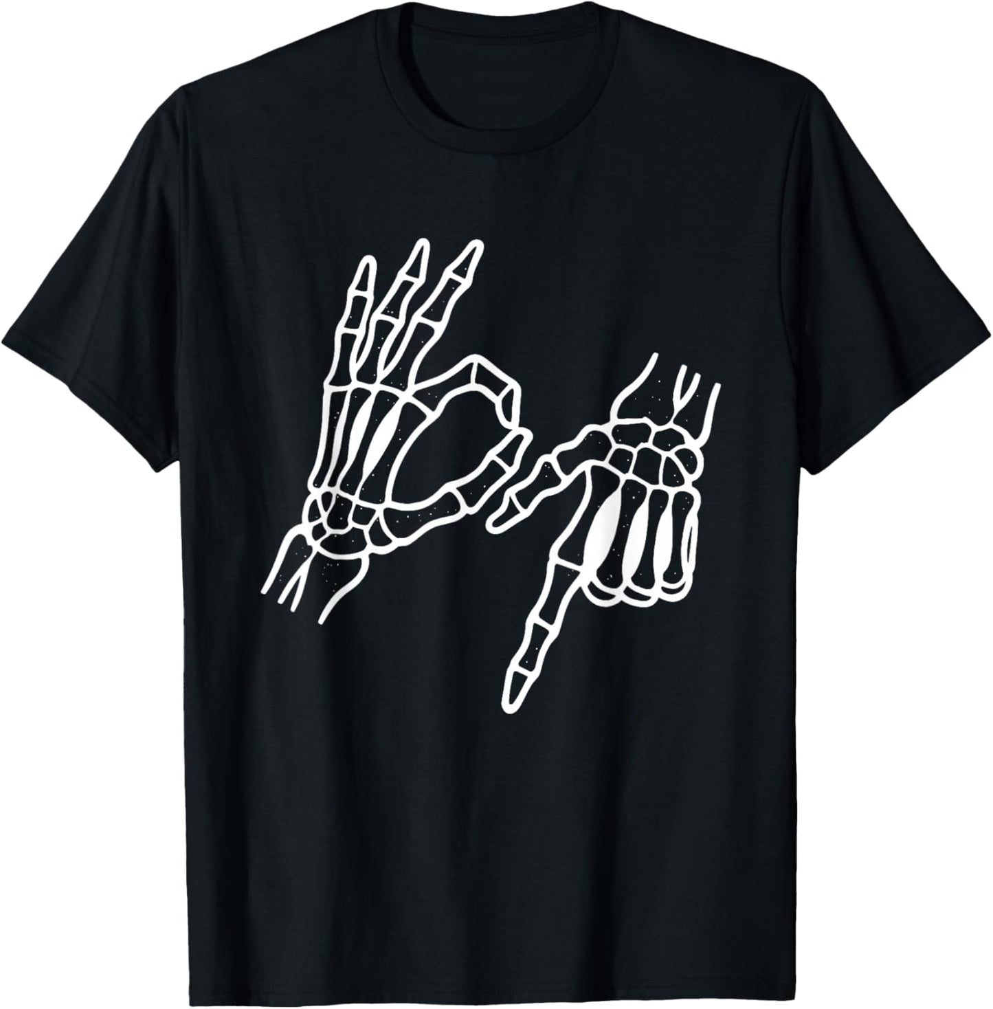 67 Skeleton Funny Six Seven Halloween Meme T-Shirt - T-Shirt | Black
