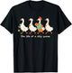 The Life of a Silly Goose Funny Trendy Meme Show Girl T-Shirt - T-Shirt | Black