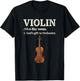 Violin Orchestra Funny Music Definition T-Shirt - T-Shirt | Black
