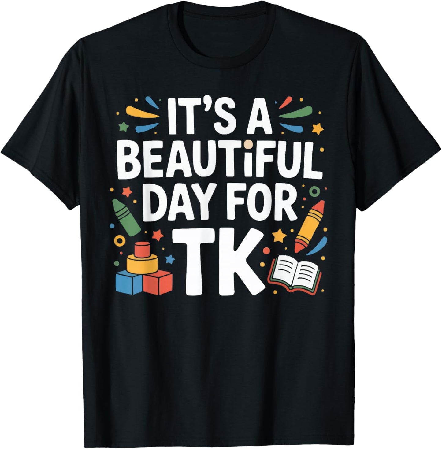 Transitional Kindergarten Preschool Education TK Squad T-Shirt - T-Shirt | Black
