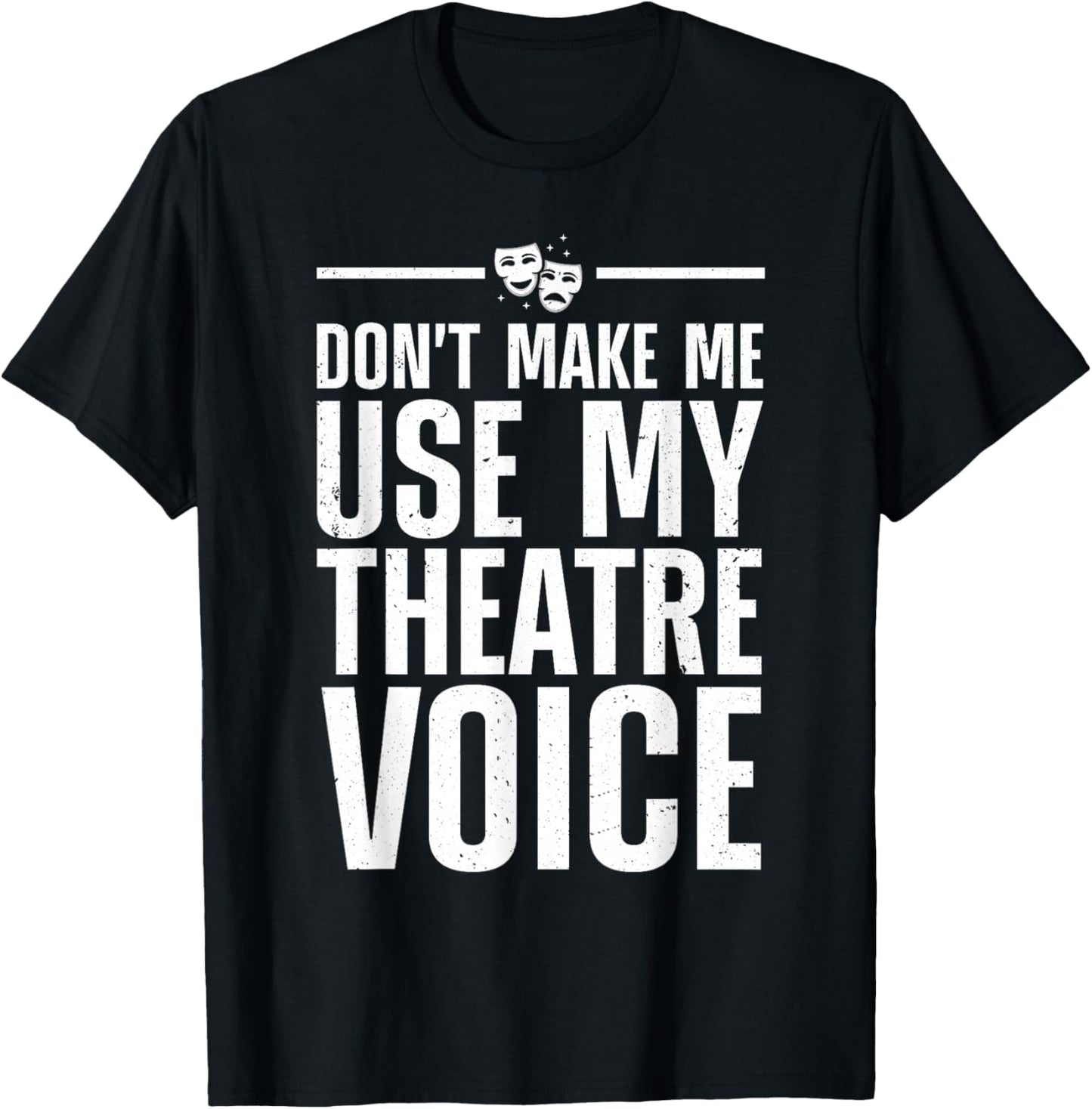 Cute Theatre Art Women Kids Broadway Musical Theater T-Shirt - T-Shirt | Black