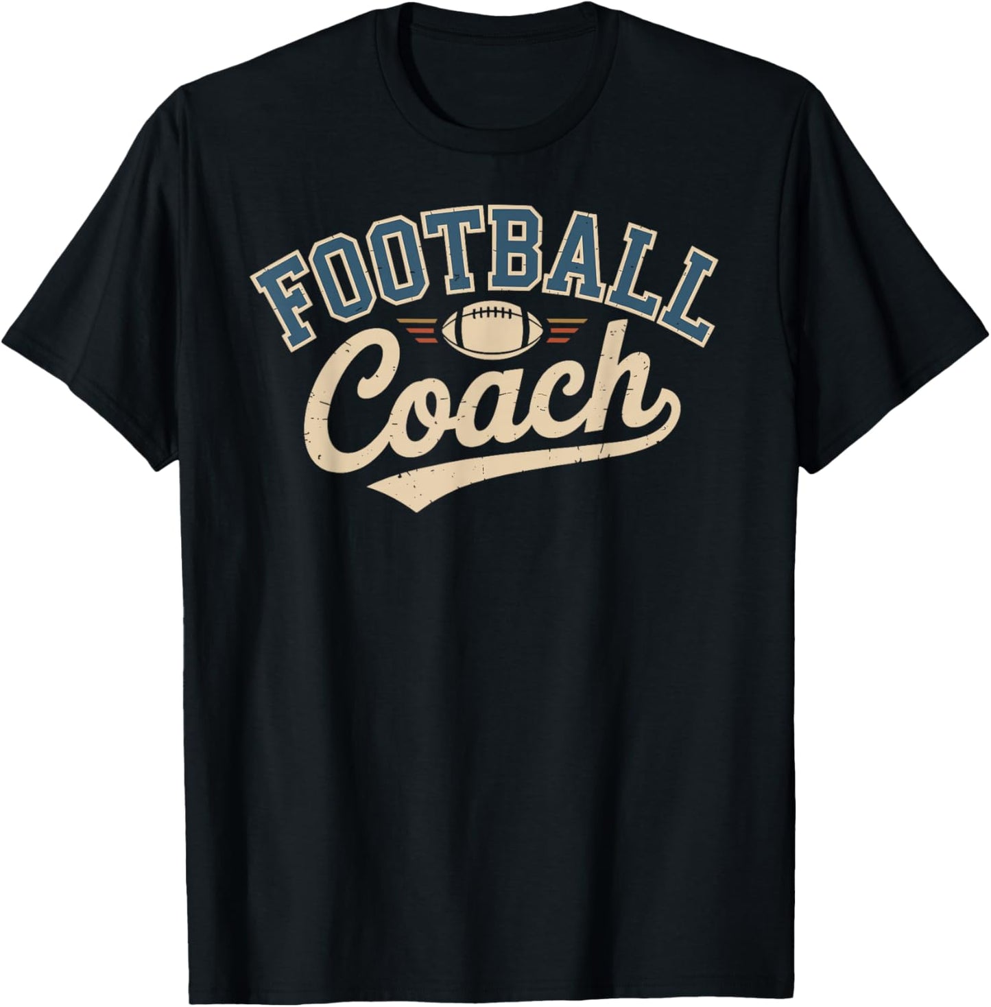 Football Coach T-Shirt - T-Shirt | Black