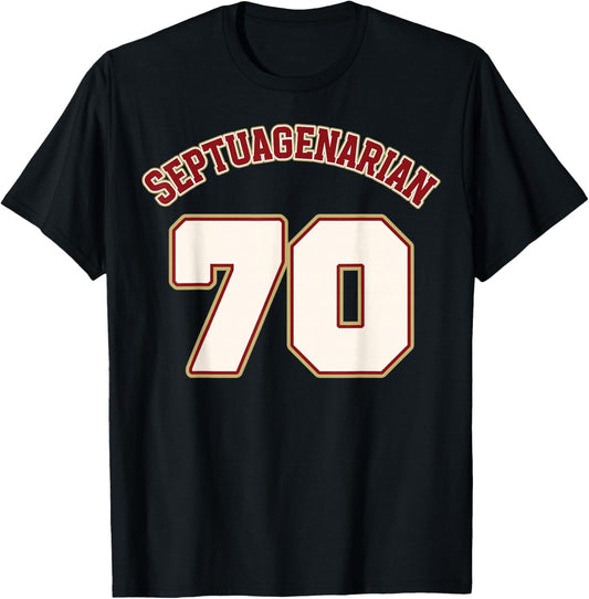 Legionary 70th Birthday Septuagenarian T-Shirt - T-Shirt | Black