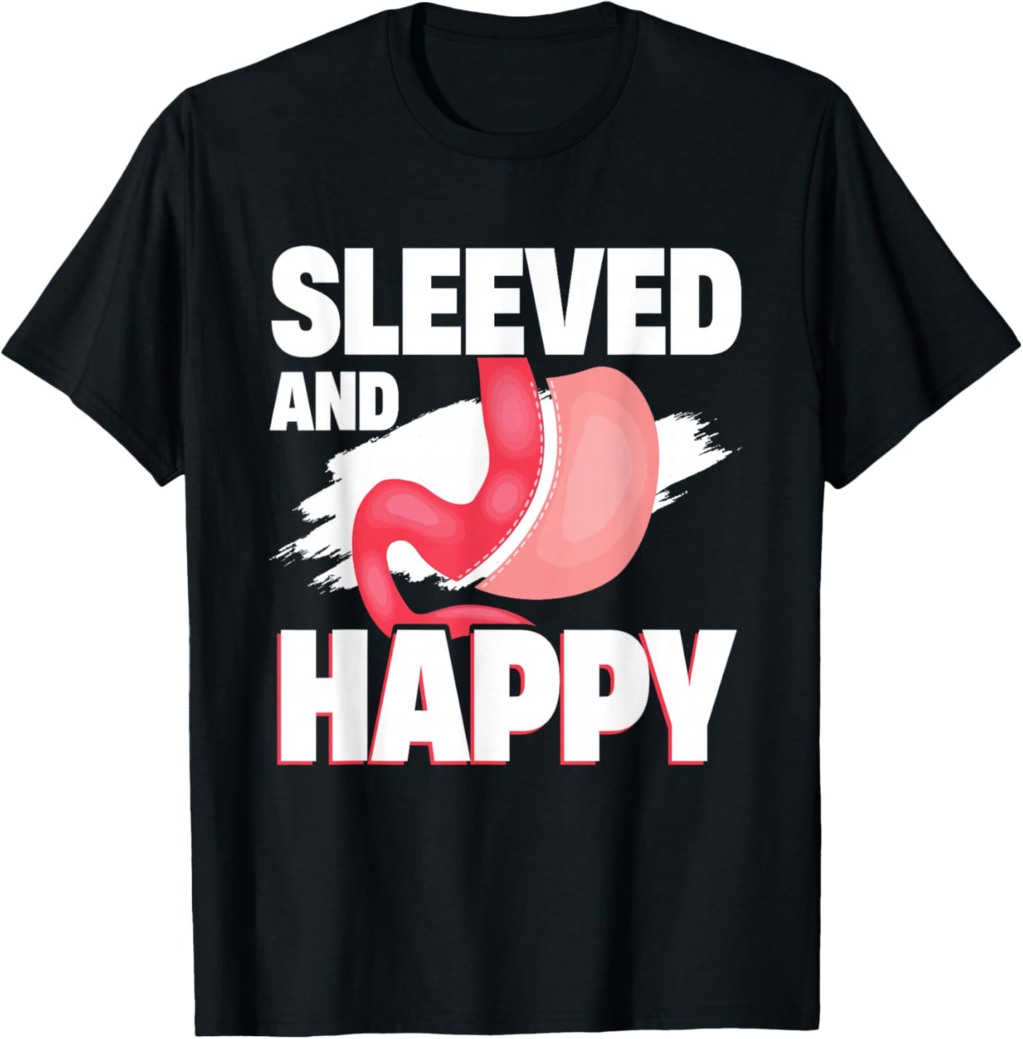Bariatric Surgery, Gastric Bypass, Weight Loss Appreciation T-Shirt - T-Shirt | Black